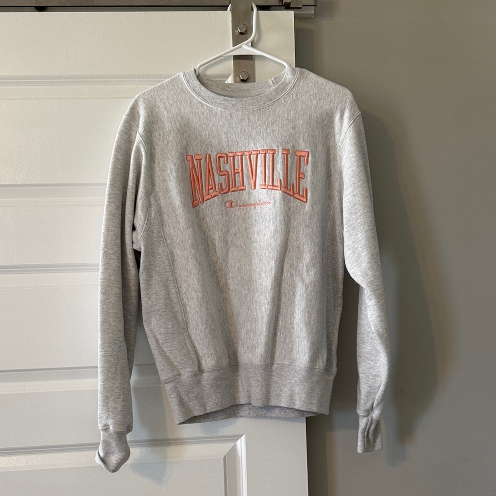 Champion Light Gray Nashville Crewneck